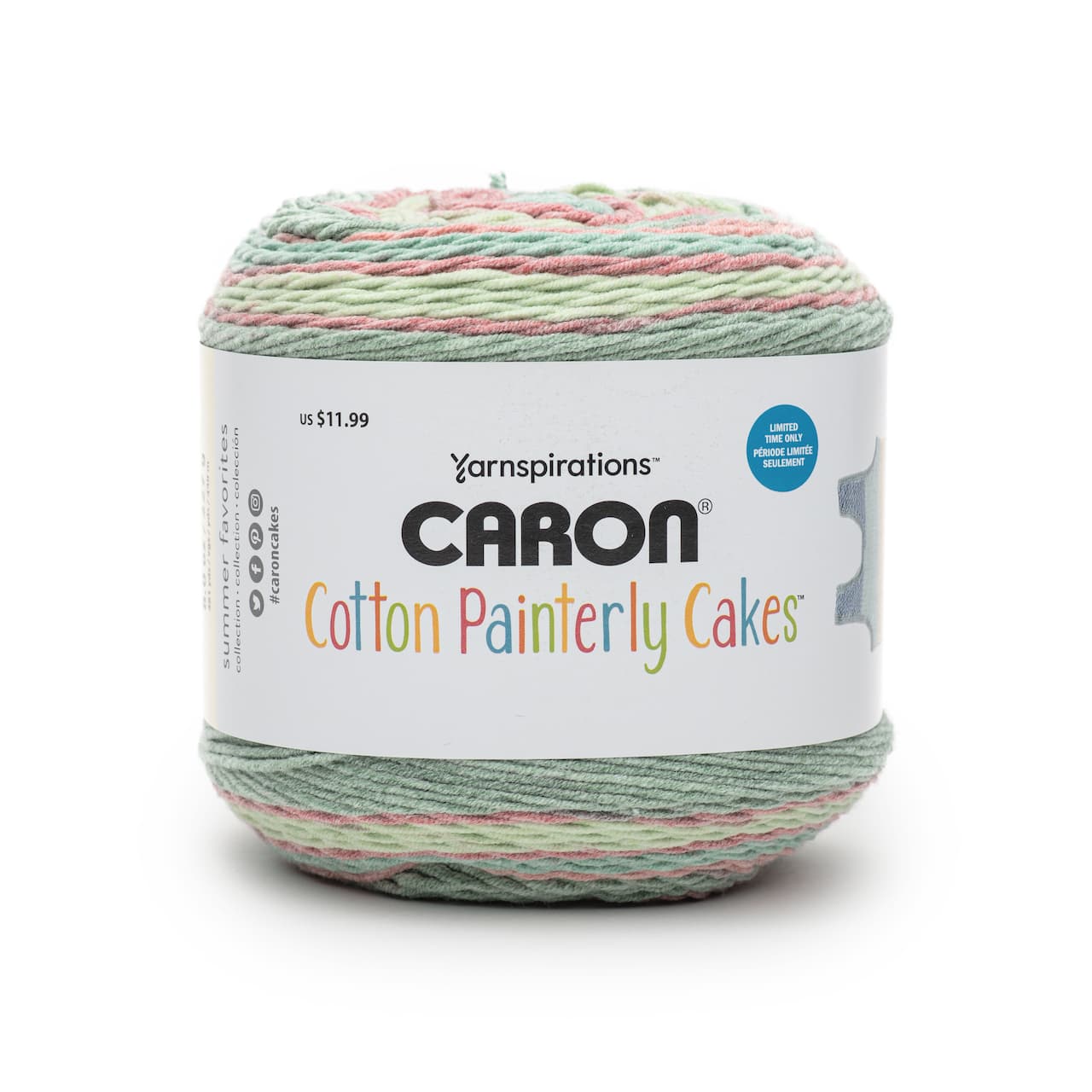 Caron Cotton Painterly Cakes Yarn Michaels Caron cotton painterly cakes yarn michaels